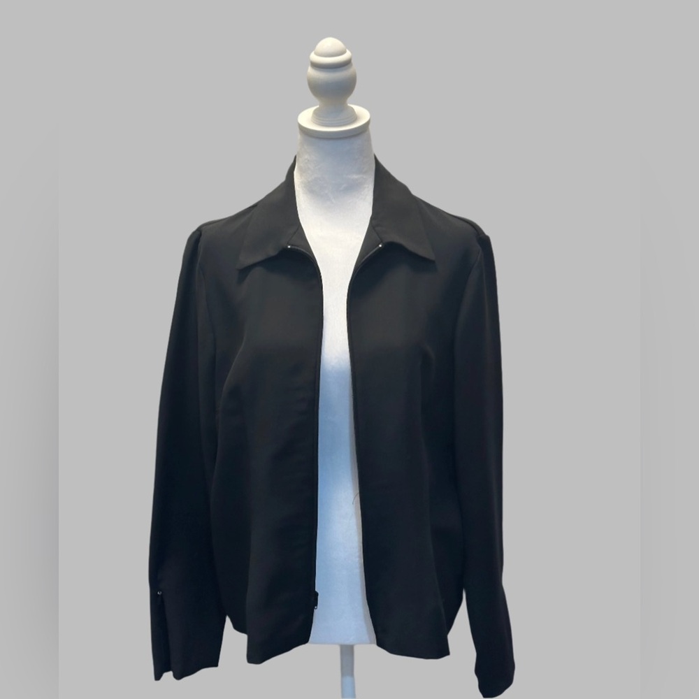 Black Zip Jacket